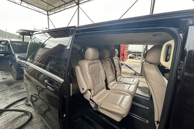 Private Transfer: Tirana Airport&City to/from Dhërmi - Starting at Tirana Airport with a named pickup
