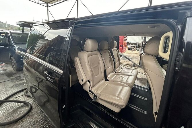 Private Transfer: Tirana Airport&City to/from Ksamil - Optional stops, food, and local advice