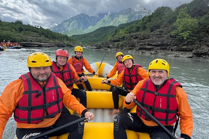 Rafting the Last Wild River of Europe , Vjosa - Starting beside the Vjosa in Përmet