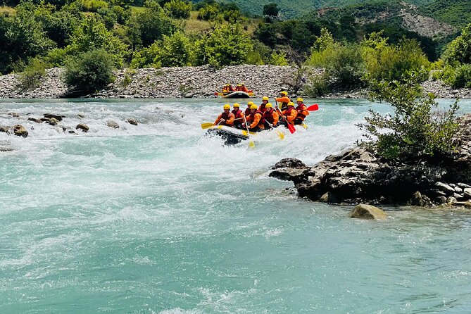 Rafting the Last Wild River of Europe , Vjosa - Swimming and cliff jumping are optional