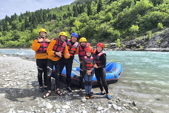 Rafting the Last Wild River of Europe , Vjosa - Guides who keep the day relaxed
