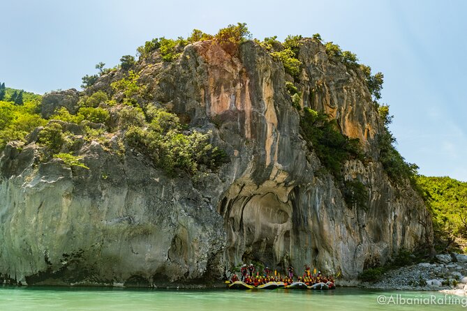 Rafting Vjosa River Gjirokastër Albania ARG - The Vjosa is the star of the trip