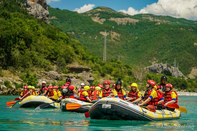 Rafting Vjosa River Gjirokastër Albania ARG - Photos without putting your phone at risk
