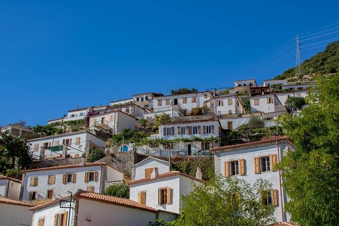 Riviera Tour Borsh-Qeparo-Himare-Porto Palermo-Vuno-Dhermi - One hour at Llamani Beach