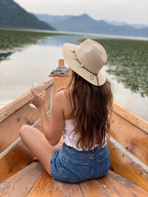Romantic Sunset tour on Skadar lake with drinks and snacks - Meeting the boat in Virpazar