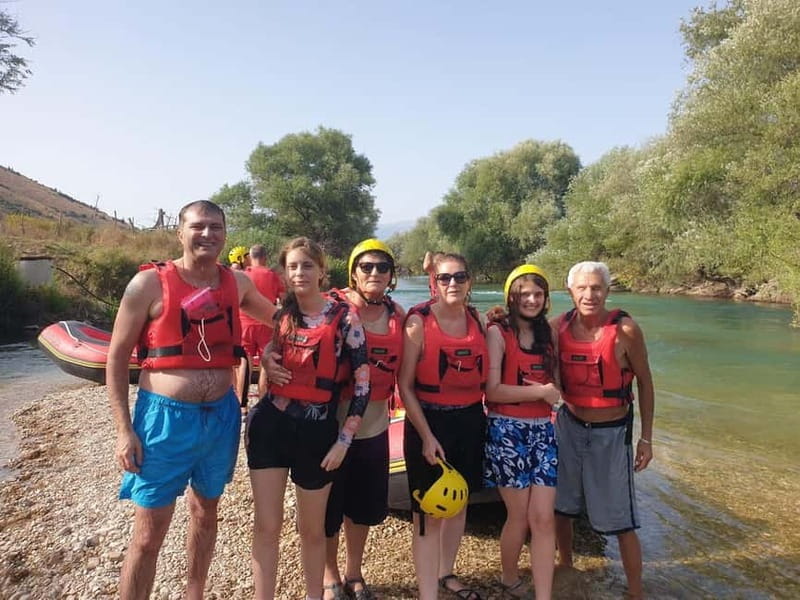Saranda: Bistrica River Rafting Adventure - What to bring and what to confirm