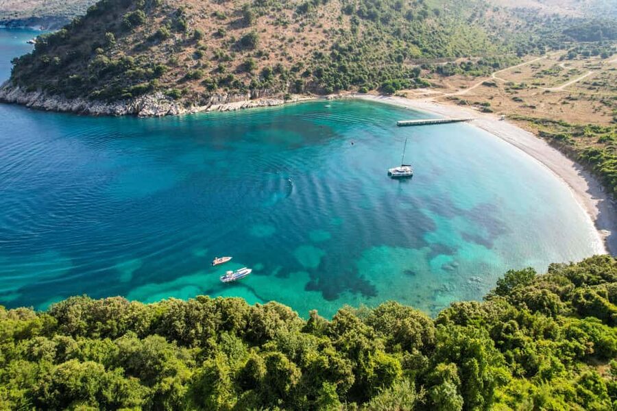 Saranda: Full-Day Boat Tour with Beach Stops & Swimming - Six hours along Saranda’s Ionian coast