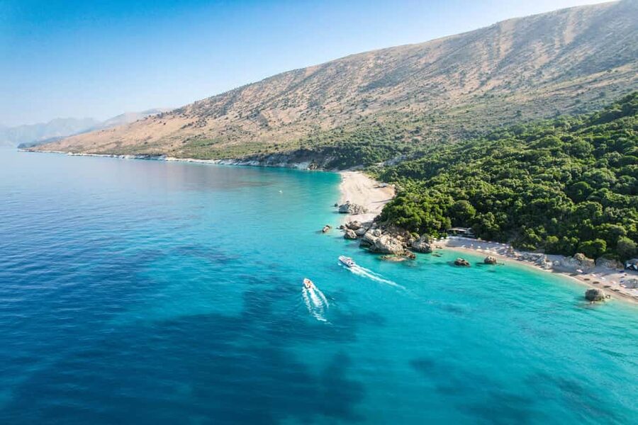 Saranda: Full-Day Boat Tour with Beach Stops & Swimming - Krorez Beach is the heart of the day