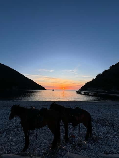 Saranda: Horseback Riding Tour - Reaching Kakome Bay on the longer rides