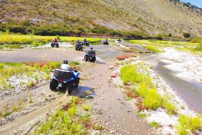 Saranda Quad adventure on 450cc ATV 4x4 - Who will get the most from this Saranda activity