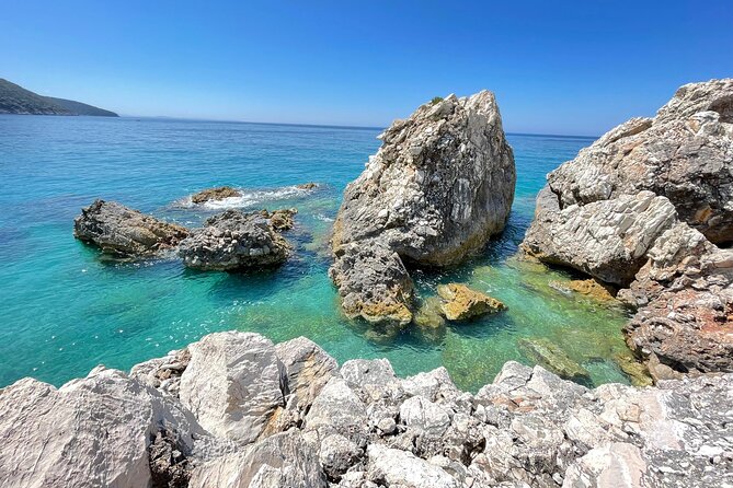 Saranda: Riviera Secrets, Cruise to Krorez and Turquoise Bays - The Cave of Milot and the final photo stop