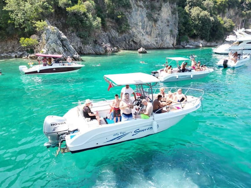 Saranda: Sea Adventure with 7 Stops, Drinks, & Snorkel Fun - From Limani to the first caves