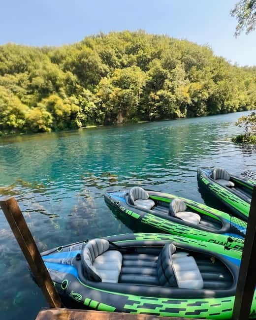 Sarande: Blue Eye Kayak and walking tour & Lekursi Castle - Key points to know before booking