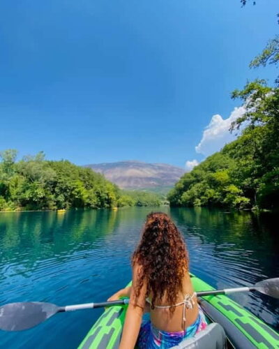 Blue Eye Kayak and walking tour & Lekursi Castle