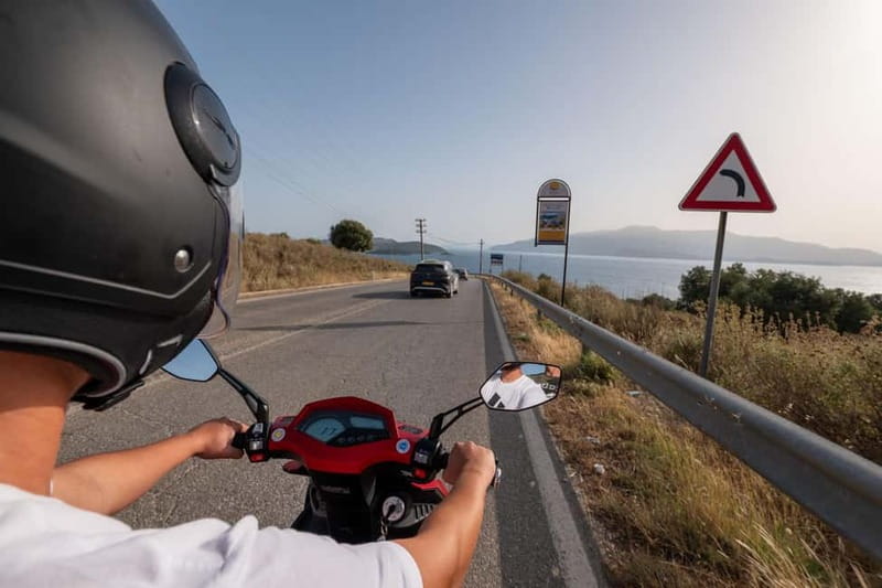 Sarande: Blue Eye Motorbike Tour - Starting near central Sarande