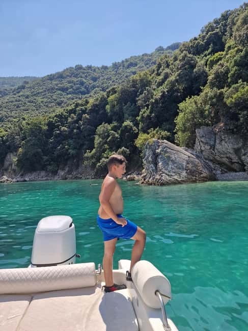 Sarande: Boat Tour to Krorez with Snorkle&Drinks&Swimming - Kakome Beach and the quiet bays