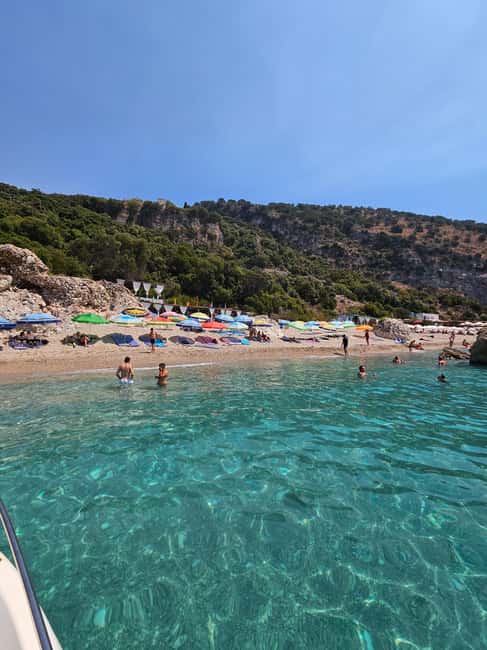 Sarandë: Boat Tour to Kroreza with Snorkel and free Umbrella - Qefal and Kepi i Qefalit: your first swim