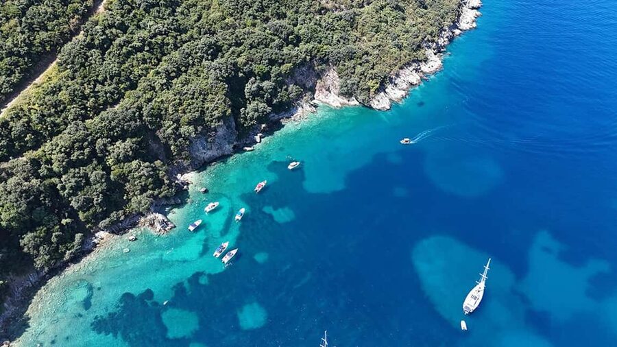 Sarandë: Boat Tour Turtle Cave Kakome & Krorez Snorkeling - Gremina and Kepi i Qefalit for the first swim