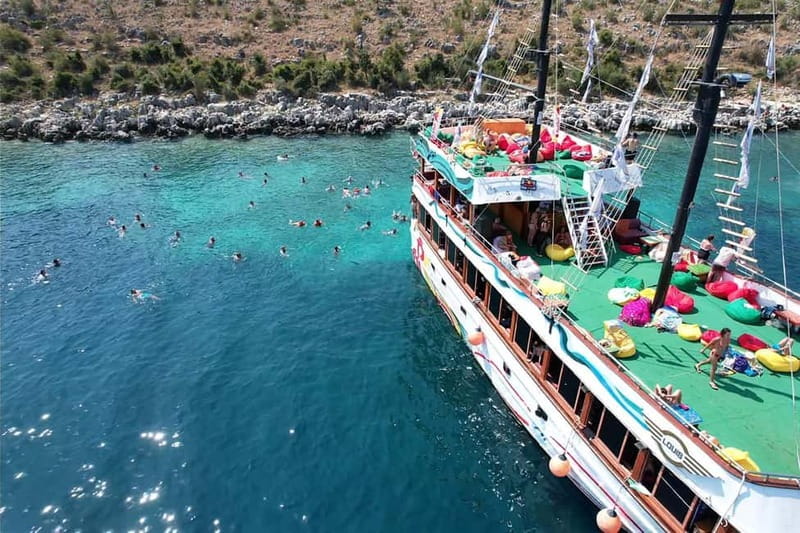 Sarande: Full-Day Louis Luxury Yacht Tour from Saranda - Swimming at Kakome Bay