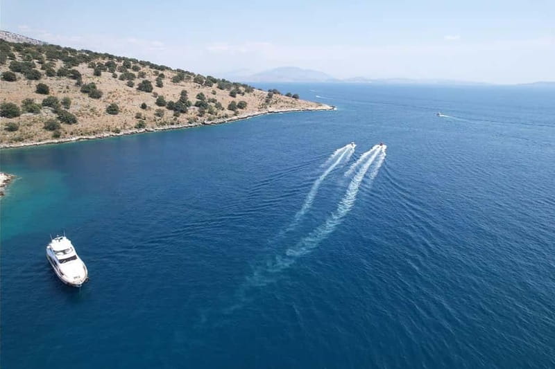 Sarande: Full-Day Louis Luxury Yacht Tour from Saranda - Cape Qefali, the first photo stop