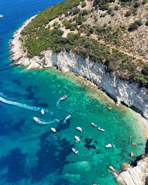 Sarandë: Ionian Coast Hidden Beaches and Caves Boat Tour - Caves are best seen from the water