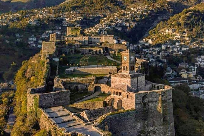 Sarande & Ksamil: Lekursi Castle, Blue Eye and Gjirokaster Tour - Lekursi Castle and the view over Saranda
