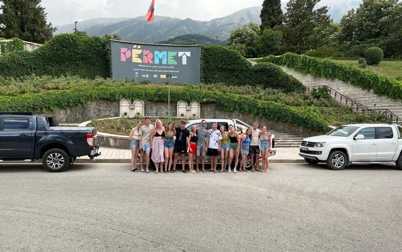 Sarande: Permet 4x4 Tour, Rafting and Thermal baths - Benja thermal baths and a sunset finish