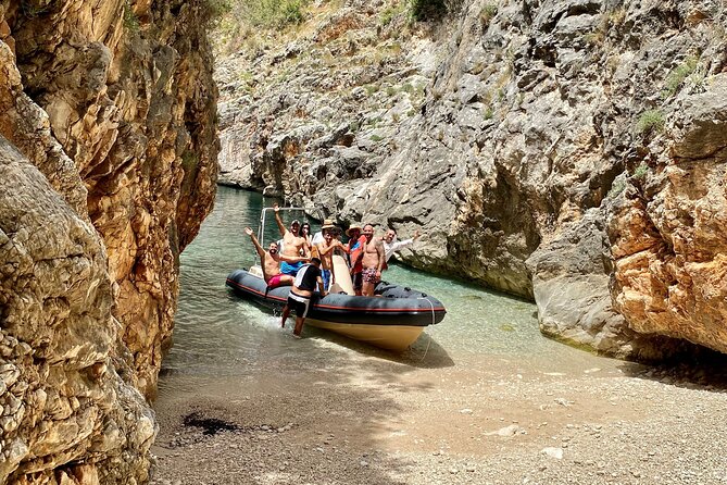 Secret Blue Gem Cave & Grama Bay Boat Tours Vlore - Dafina Cave and the blue-water effect