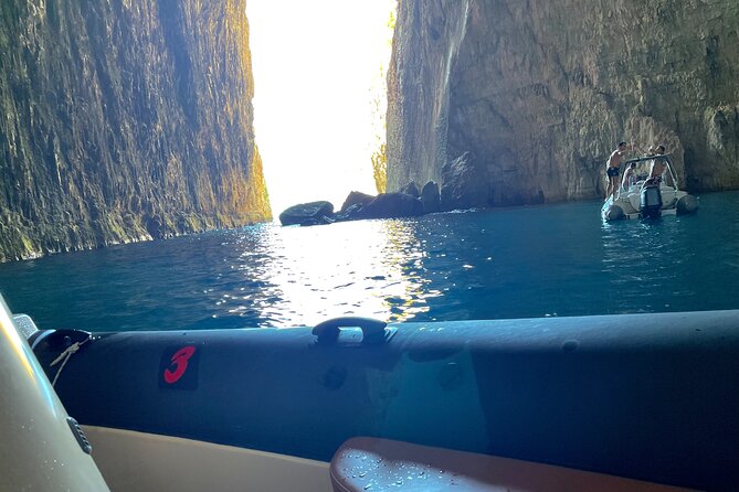 Secret Blue Gem Cave & Grama Bay Boat Tours Vlore - Bristani Bay and Merguci Bay