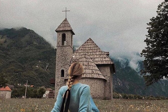 Semi – Private Hiking Tour of Theth & Blue Eye in 2 Days - A first look at Theth’s church and Lock-in Tower