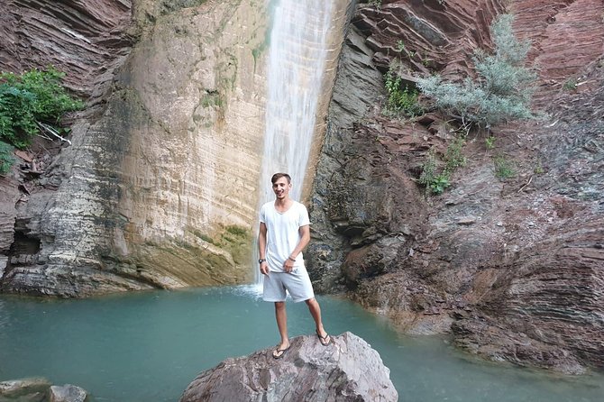 Shen Gjergji Waterfall & Tirana Sunset Included Dinner - Ballkoni i Tiranës: pizza above the city