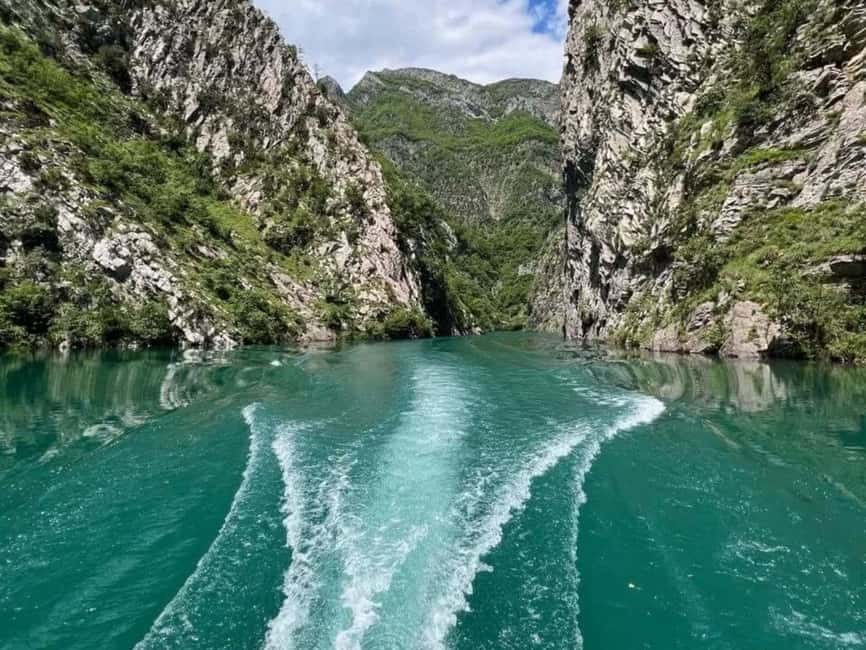 Shkodra Scenic Cruise. Tour from Komani Lake to Shala River - The 75-minute cruise through Komani Lake