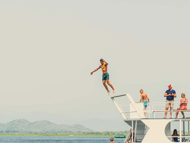 Skadar Lake & Crnojevića River: Swimming, Snacks & Wine - Passing the M2 Crossway and the old Lesendro fortress