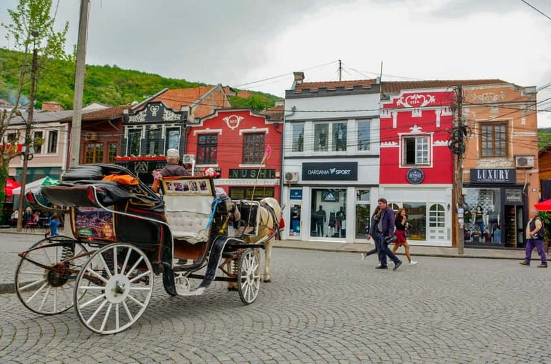 Skopje to Tirana with a stop at Prizren - Leaving Skopje and crossing near Blace
