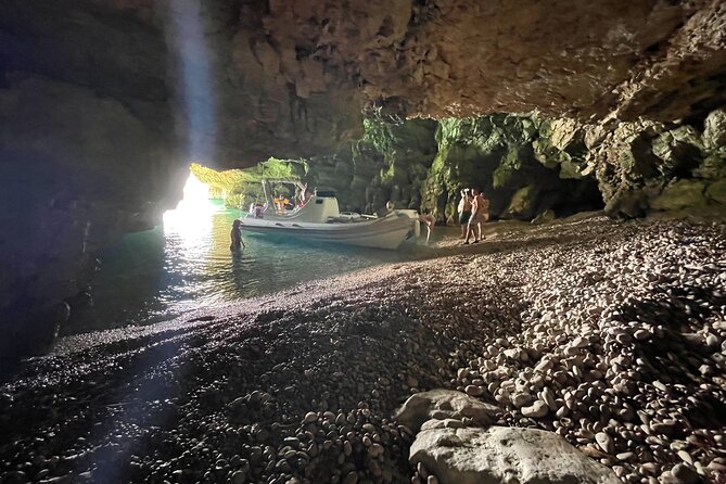 Small Group Speedboat Excursion to Haxhi Ali and Dafina Caves - Haxhi Ali Cave: Your First Swim and Snorkel Stop