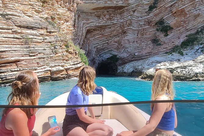 Speedboat Tour Swimming Snorkeling in Pigeon Cave Mirror Beach - What the $42.01 price gets you