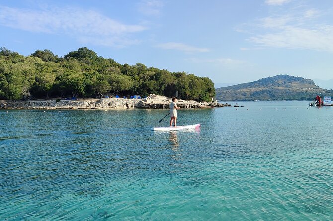 Stand Up Paddle-boarding around Ksamil islands (3 times a day) - What the $66.81 price means