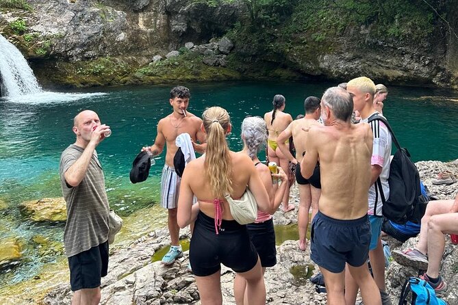 Theth Adventure: Bogë, Blue Eye & Grunas Waterfall - The Blue Eye of Theth and its cold water