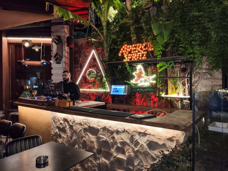 "Tirana After Dark: Nightlife Tour & Local Drinks" - Air Albania Stadium and Tirana’s newer social center