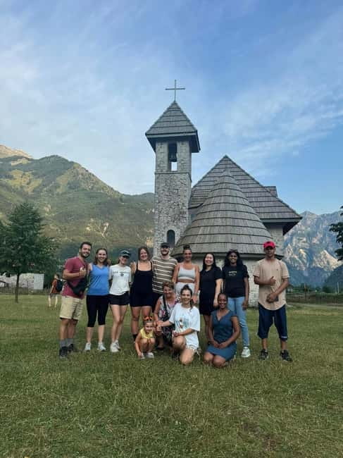 Tirana: Albanian Alps and Theth Village Day Tour - The rocky trail to the Blue Eye of Theth