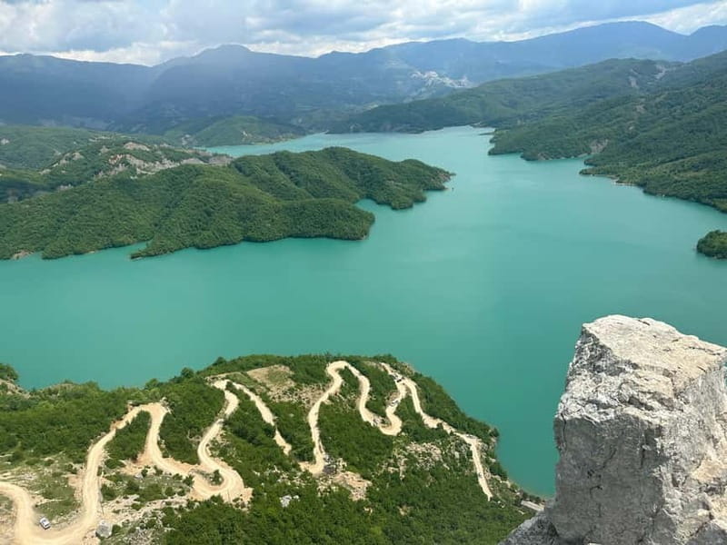 Tirana: Bovilla Lake & Gamti Mountain with SUV, No-Hiking - The Gamti Ridge stair climb