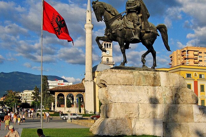 Tirana City Tour with Hotel Pickup - Skanderbeg Square and the clock tower