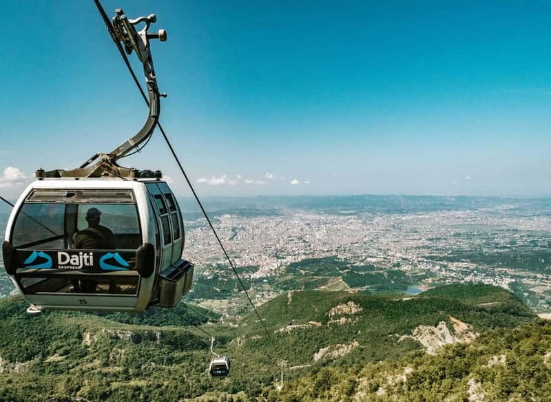 Tirana: Dajti Mountain Half-Day Trip with Cable Car Ticket - Leaving Tirana for Dajti Mountain