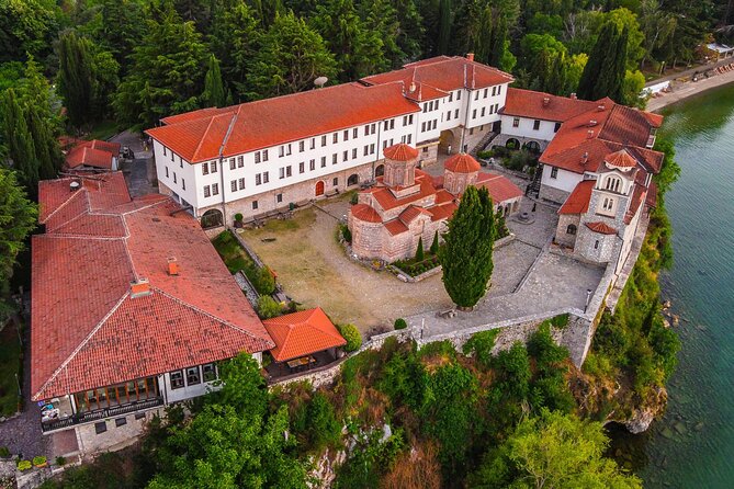 Tirana: Day Tour of Ohrid UNESCO, St Naum and Black Drin Spring - Saint Naum combines monastery, springs, and lake views