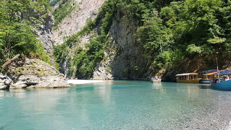 Tirana/Durres/Shkodra: Shala River and Koman Lake Boat Trip - The rough road to Koman Dam