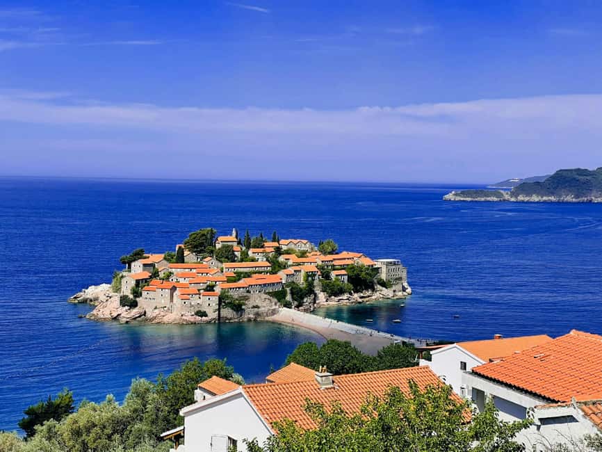 Tirana/Golem/Durres: Montenegro Trip(Budva,Kotor,St.Stefan) - Three Montenegrin icons from one Albanian base