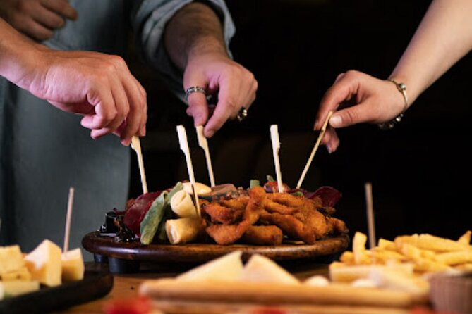 Tirana: Guided Craft Beer Tasting with Local Bites - The food plate is more than a bar snack