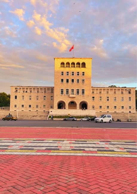 Tirana Highlights: A Walking Tour with a Local Guide - Starting under the Opera sign