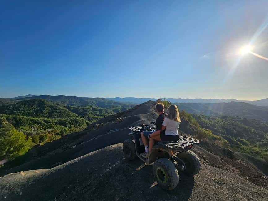 Tirana: Petrelë Castle Quad Bike Adventure - A hilltop pause at Petrelë Castle