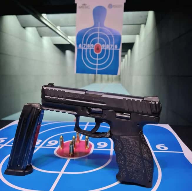 Tirana: Poligon Shooting Range with Gun & Transport - What happens at Polygon shooting range
